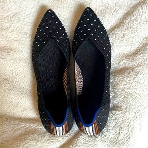 Rothy’s Ivory Polka Dot 8 point